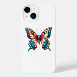 Funda Para iPhone 14 De Case-Mate Mariposa
