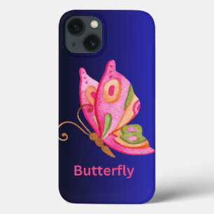 Funda Para iPhone 13 Mariposa