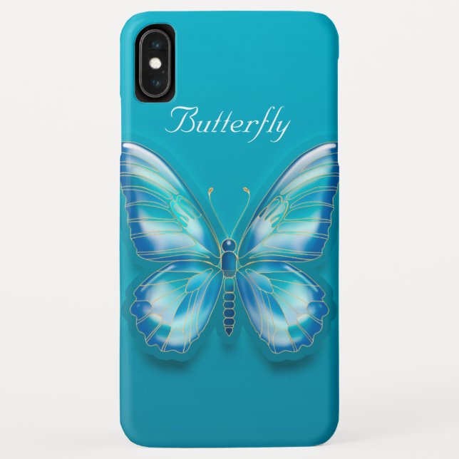 Funda De Case-Mate Para iPhone Mariposa (Reverso)