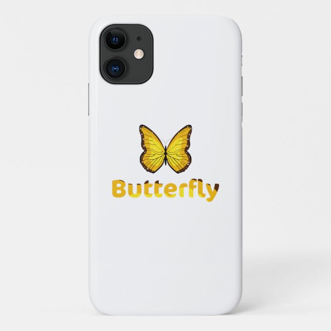 Funda De Case-Mate Para iPhone Mariposa (Reverso)