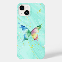 Funda Para iPhone 14 De Case-Mate Mariposa