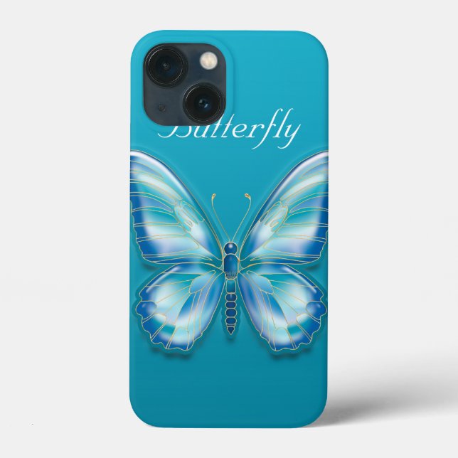 Funda De Case-Mate Para iPhone Mariposa (Reverso )