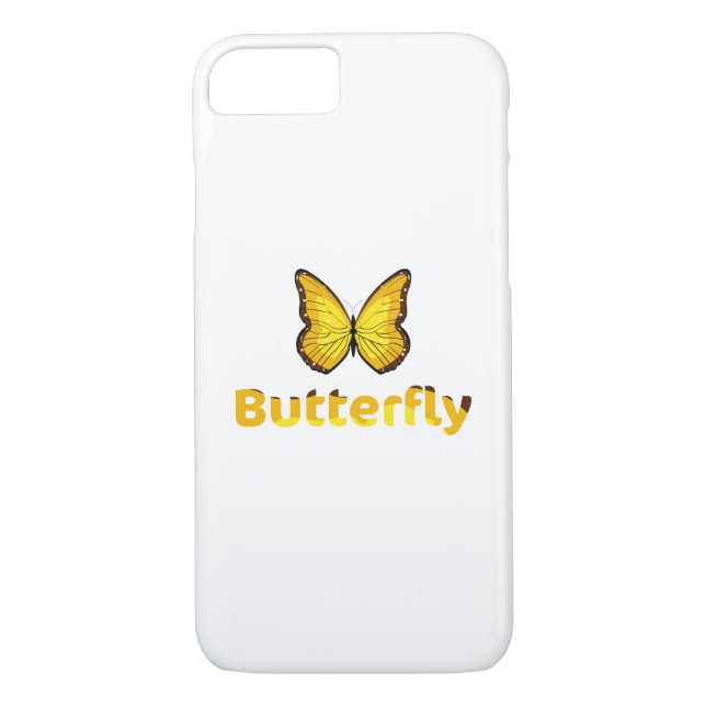Funda De Case-Mate Para iPhone Mariposa (Reverso)