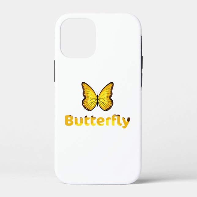 Funda De Case-Mate Para iPhone Mariposa (Reverso )