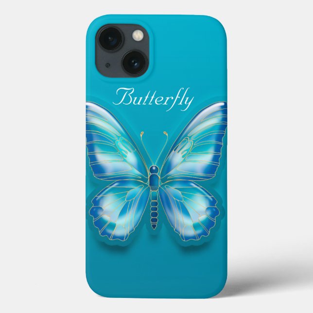 Funda De Case-Mate Para iPhone Mariposa (Reverso)