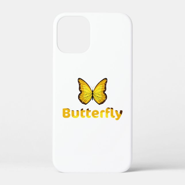 Funda De Case-Mate Para iPhone Mariposa (Reverso )
