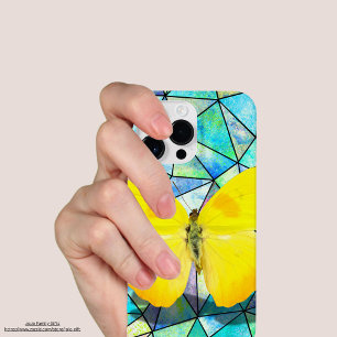 Funda Para iPhone 14 Pro Max De Case-Mate Mariposa amarilla brillante de neón inusual realis