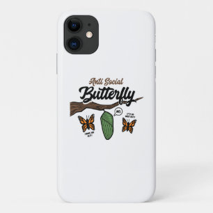 Funda Para iPhone 11 Mariposa antisocial