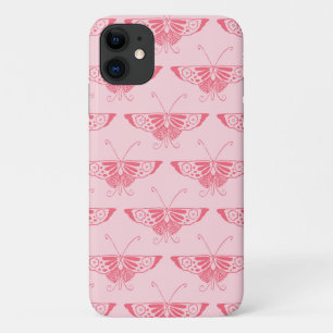 title_seo2 Mariposa Art Déco estilizada - rosa coral