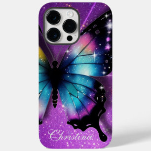 Funda Para iPhone 14 Pro Max De Case-Mate Mariposa azul