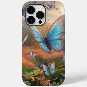 Funda Para iPhone 14 Pro Max De Case-Mate Mariposa azul cúpula