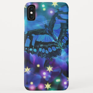 Funda Para iPhone XS Max Mariposa azul mágica