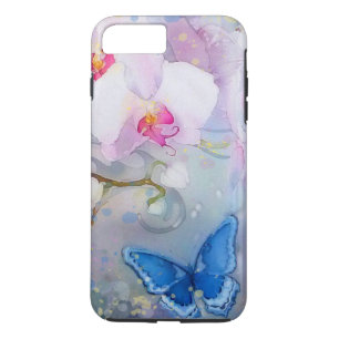title_seo2 Mariposa blanca del azul de la lavanda de la