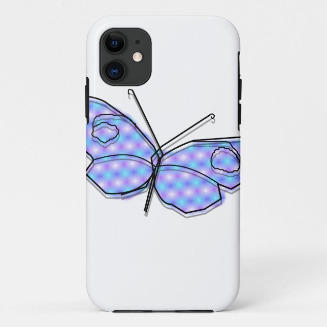Funda De Case-Mate Para iPhone Mariposa cósmica (Reverso)