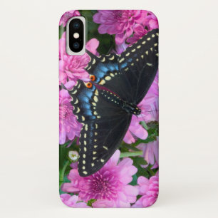 Funda Para iPhone X Mariposa de Baltimore de cuadros