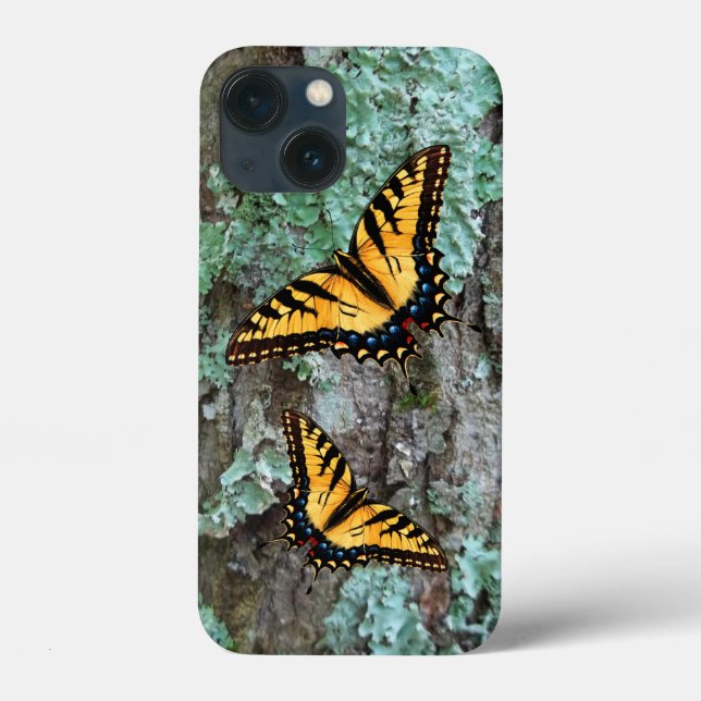 Funda De Case-Mate Para iPhone Mariposa de cola cruda (Reverso )