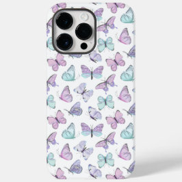 Funda Para iPhone 14 Pro Max De Case-Mate Mariposa de color de agua pastel