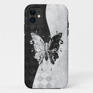 Funda Para iPhone 11 Mariposa de dos tonos