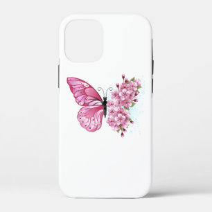 title_seo2 Mariposa de flor con Sakura rosa