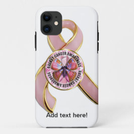 Funda Para iPhone 11 Mariposa de la conciencia del cáncer de pecho