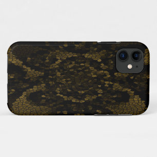 Funda Para iPhone 11 Mariposa de Vidrio Teñido de Oliva