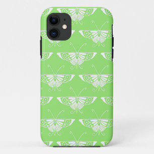 Funda Para iPhone 11 Mariposa Deco estilizada - verde lima