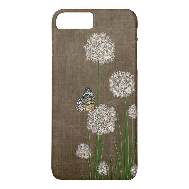 Funda De Case-Mate Para iPhone Mariposa En Puffs (Reverso)