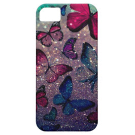 Funda Para iPhone 11 Mariposa en Purpurina