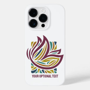 Funda Para iPhone 14 Pro De Case-Mate Mariposa estilizada Texto opcional