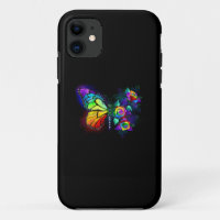 Mariposa florida arcoiris