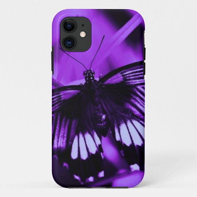 Funda De Case-Mate Para iPhone Mariposa magnífica (Reverso)