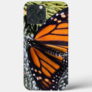 Funda Para iPhone 13 Pro Max Mariposa monarca en evergreens