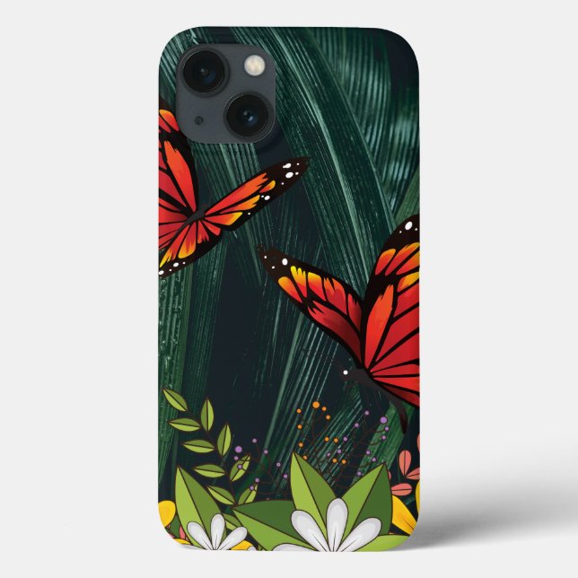 Funda De Case-Mate Para iPhone Mariposa Monarca Feb 6_21 (Reverso)