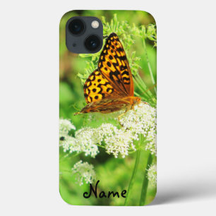 Funda Para iPhone 13 Mariposa natural hermosa