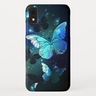 Funda Para iPhone XR Mariposa nocturna fluida