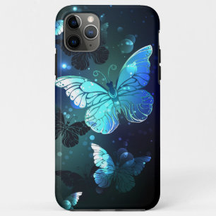 Funda Para iPhone 11 Pro Max Mariposa nocturna fluida