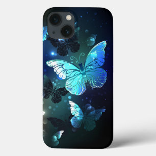 Funda Para iPhone 13 Mariposa nocturna fluida