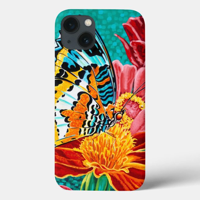 Funda De Case-Mate Para iPhone Mariposa Poderosa I (Reverso)