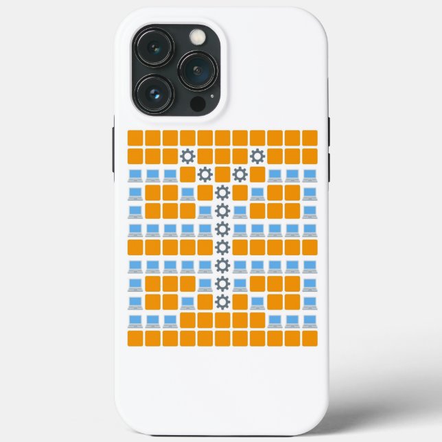 Funda De Case-Mate Para iPhone Mariposa Robot (Arte de Emoji) (Back)