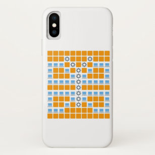 Funda Para iPhone X Mariposa Robot (Arte de Emoji)