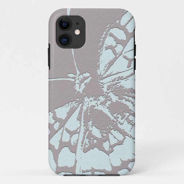 Funda De Case-Mate Para iPhone Mariposa serena (Reverso)