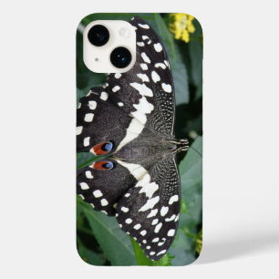 Funda Para iPhone 14 De Case-Mate Mariposa y flores de limón