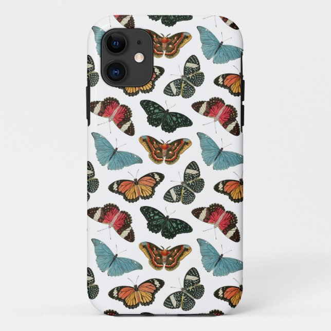 Funda De Case-Mate Para iPhone Mariposas (Reverso)