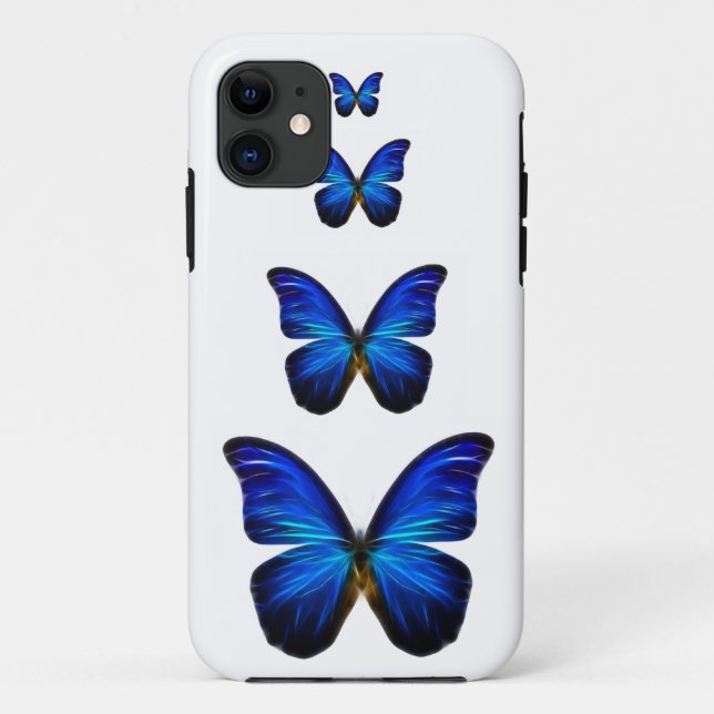Funda De Case-Mate Para iPhone mariposas (Reverso)