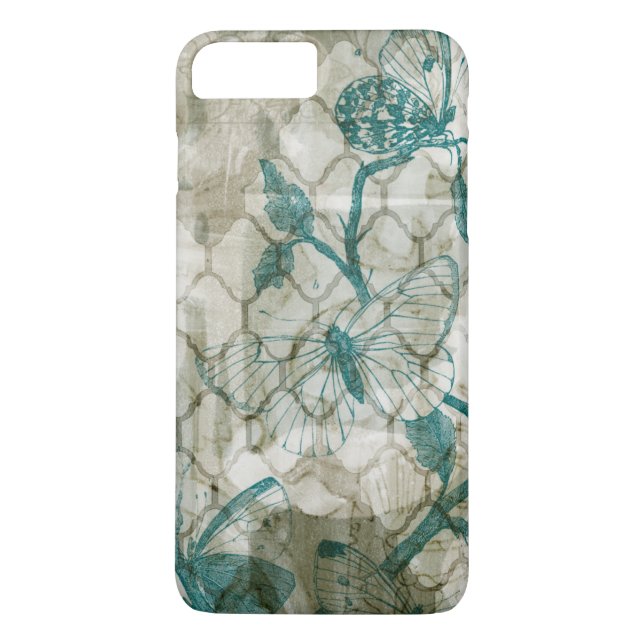 Funda De Case-Mate Para iPhone Mariposas árabes VI (Reverso)