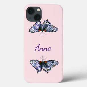 Funda Para iPhone 13 Mariposas azules