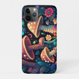 Funda Para iPhone 11 Pro Mariposas de hongos mágicos