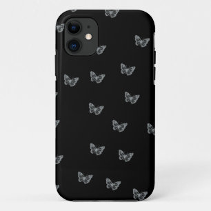 Funda Para iPhone 11 Mariposas de Plata