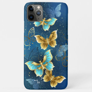 Funda Para iPhone 11 Pro Max Mariposas doradas
