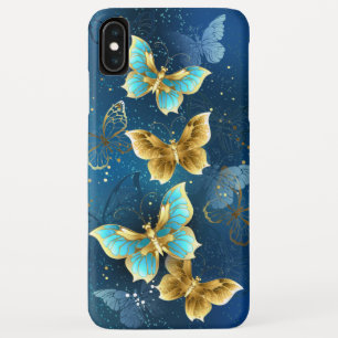 Funda Para iPhone XS Max Mariposas doradas